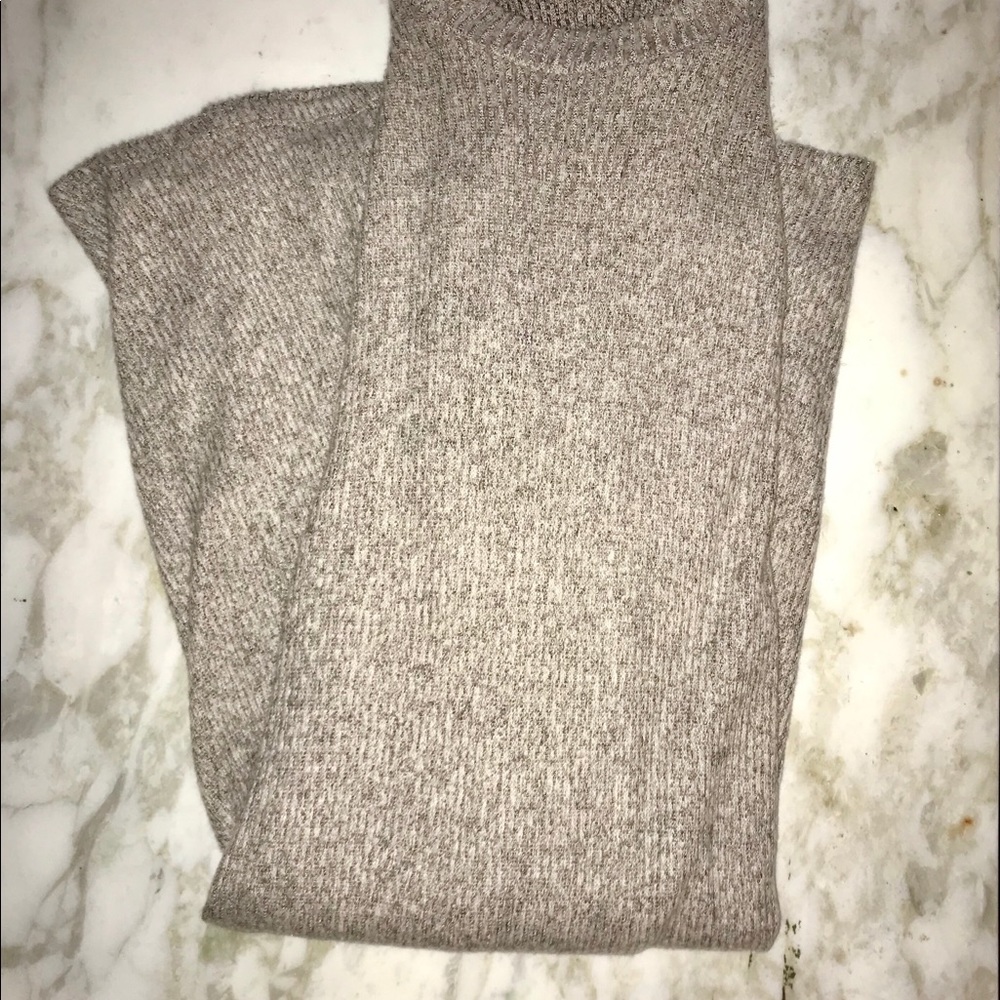 Long sleeve SUPER soft ribbed knee length dress!